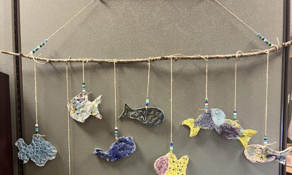 2024-2025 Team K-2 Grade Category Winner: Highlands Elementary with “Fish Mobile"