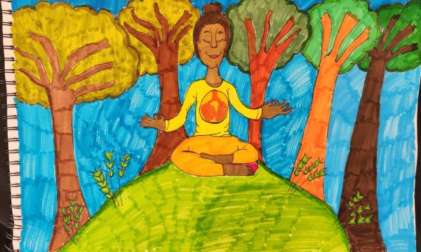 2024-2025 6-8 Grade Category Winner: Audrina with "Breathing With The Trees"